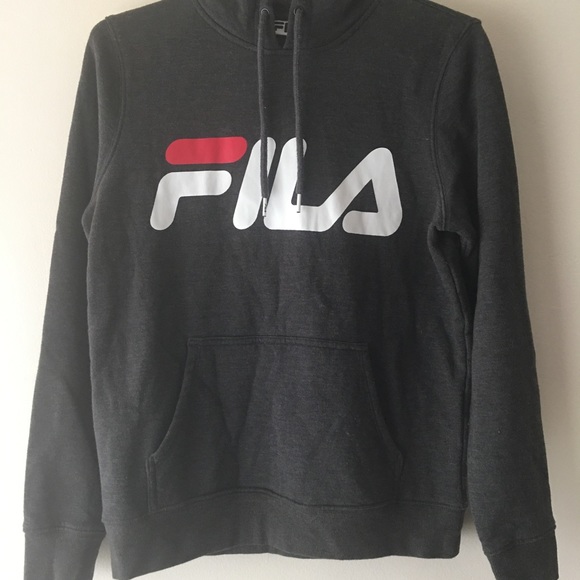 FILA Grey Hoodie - Picture 1 of 5